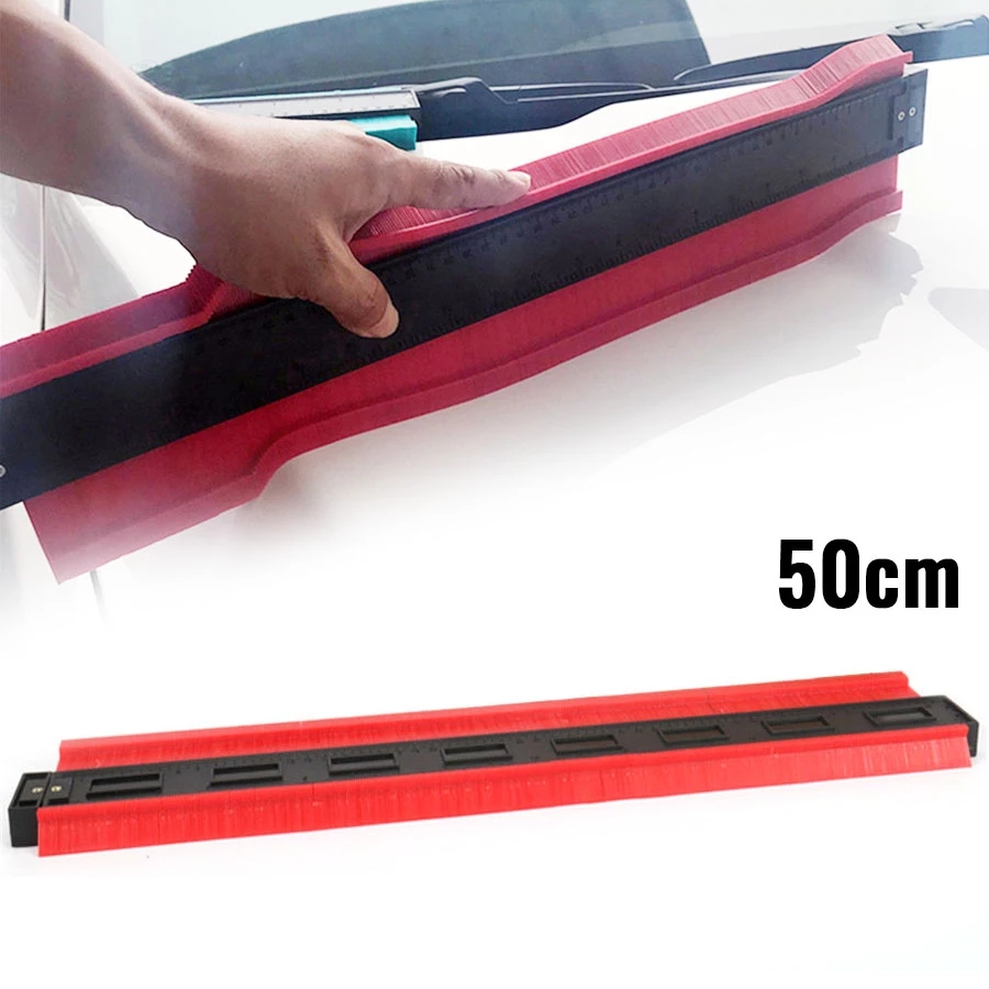 Seam Gauge Metal - Alat pengukuran busur penyok mobil, alat