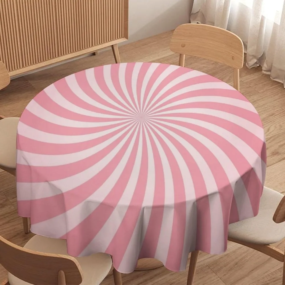 Century Textile & Sewing Supply Photos - Taplak Meja Bundar Motif Spiral Klasik