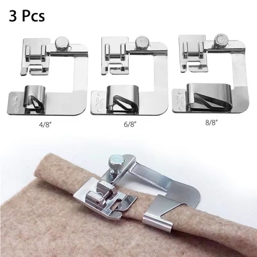 Sewing Factory - 1PCS-3PCS 13/19/25mm Alat Penekan Kaki Mesin