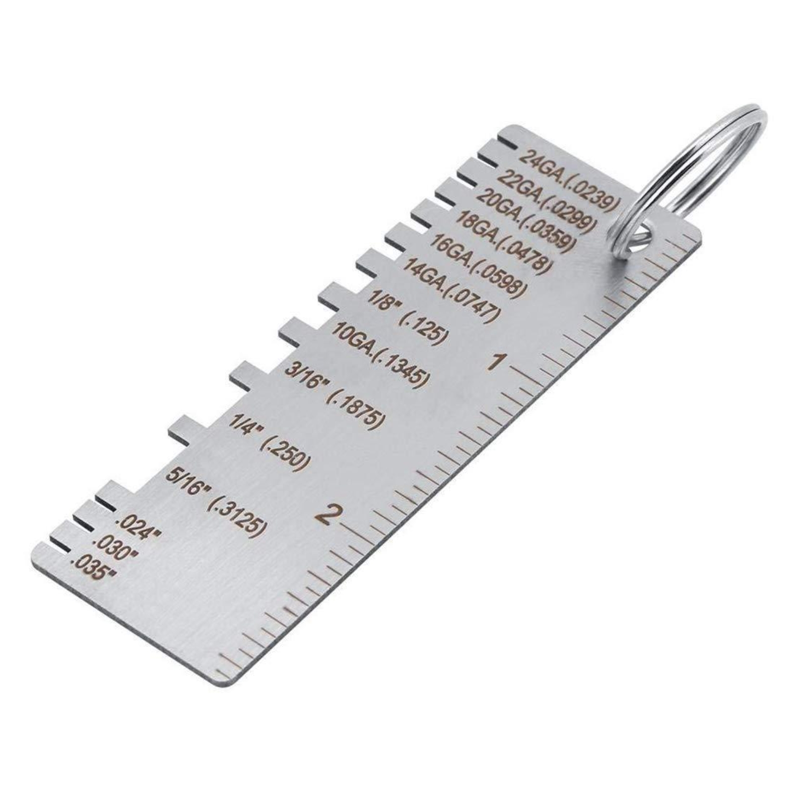 Seam Gauge Metal - Alat Ukur Inspeksi Las, Penandaan Pengukuran,