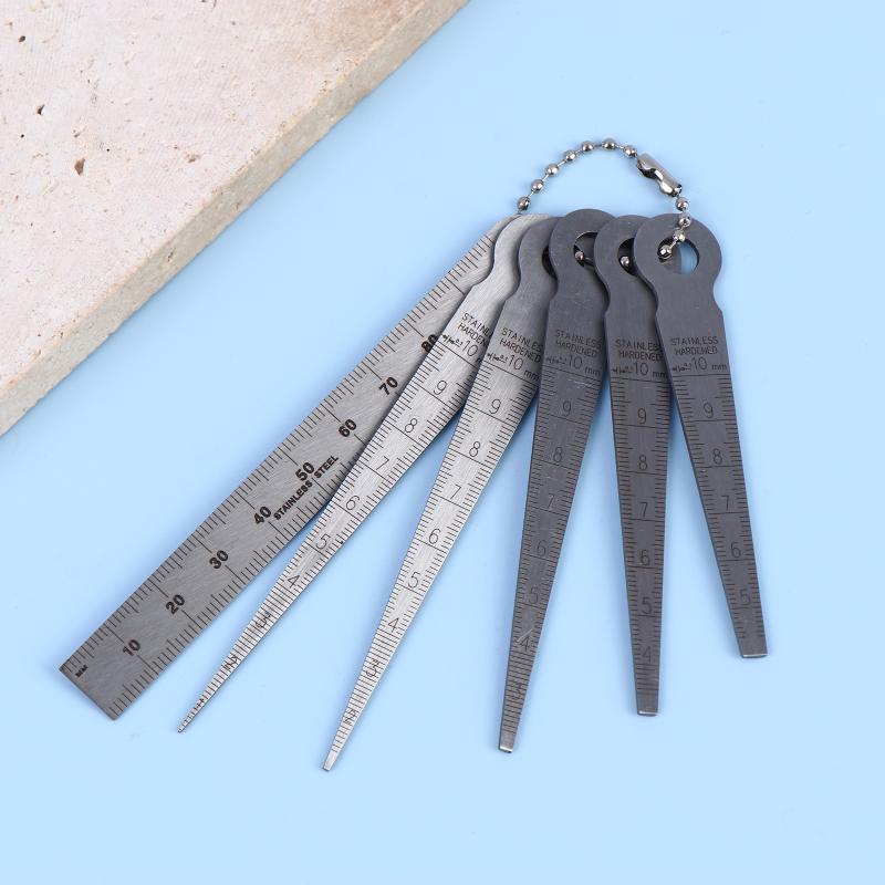 Seam Gauge Metal - 6 Buah Alat Pengukur Feeler Gauge