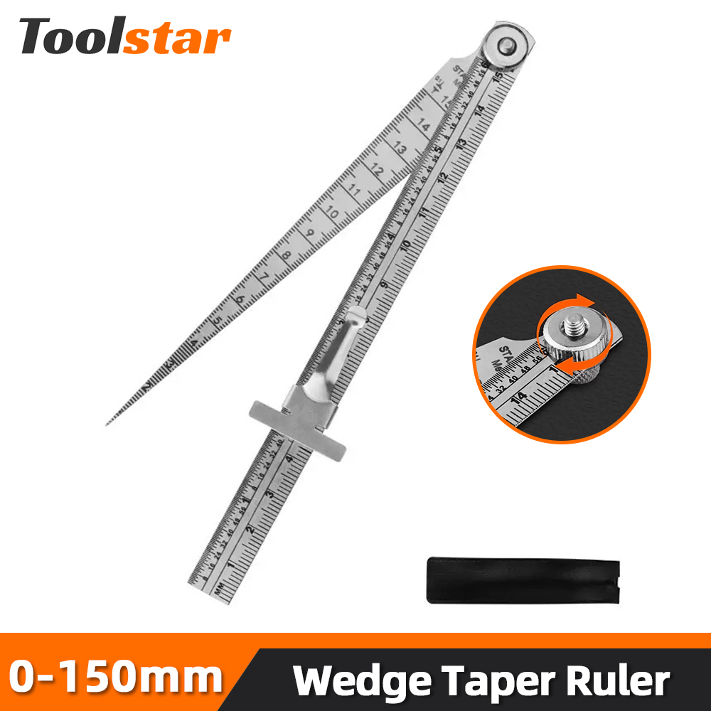 Seam Gauge Metal - Alat Ukur Ketebalan Toolstar Wedge Taper