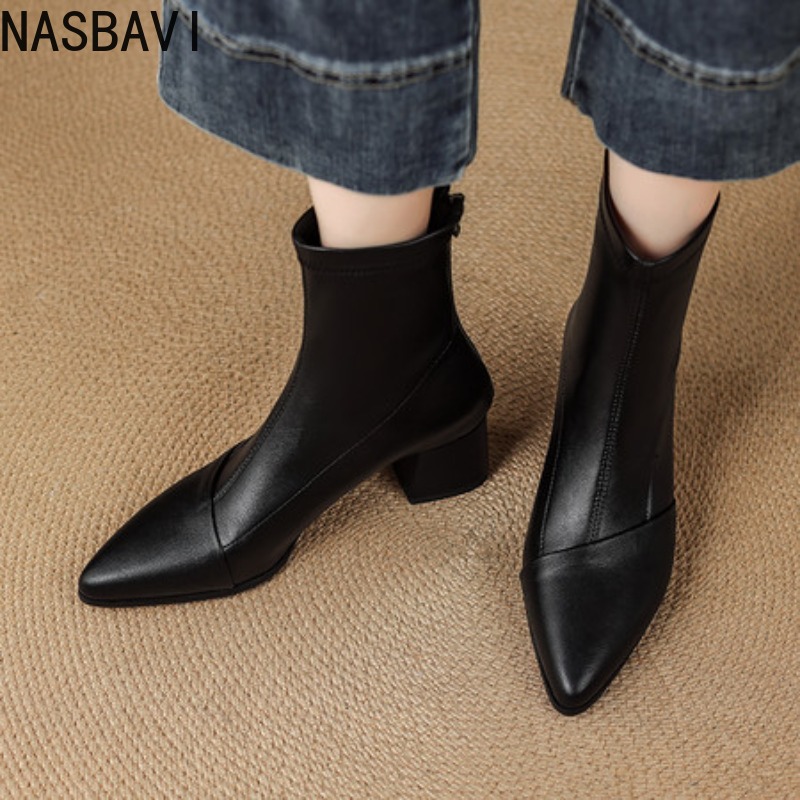 Sewing Fleece - Sepatu Chelsea Musim Semi Baru yang