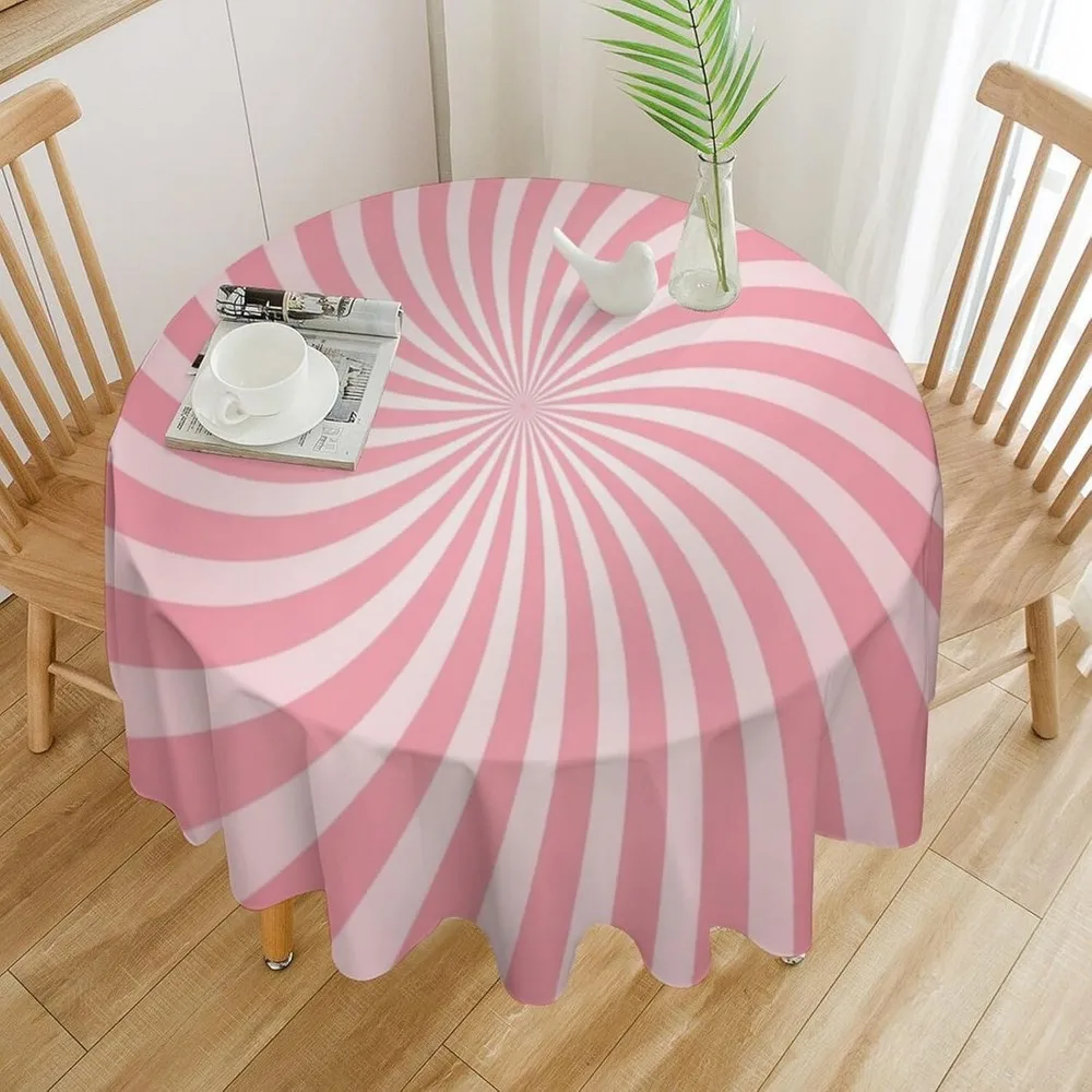 Taplak Meja Bundar Motif Spira - Century Textile & Sewing Supply Photos ulasan dan harga