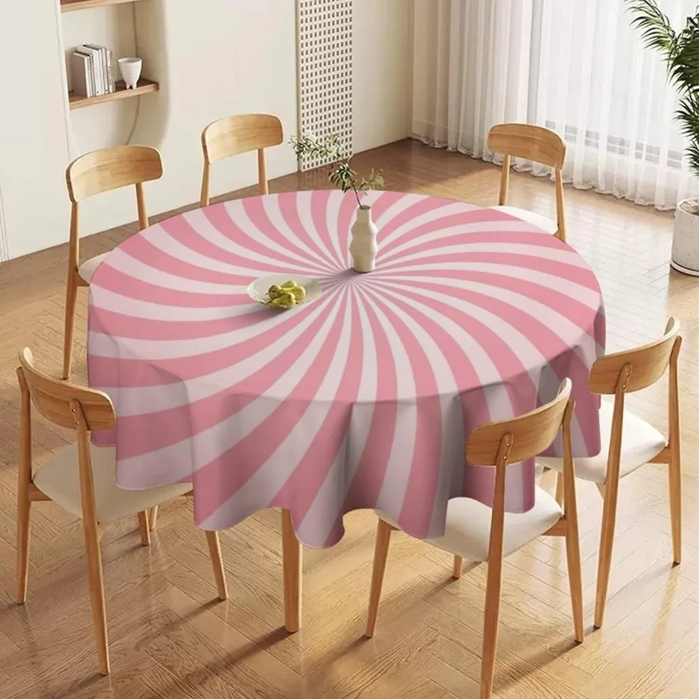 Taplak Meja Bundar Motif Spira - Century Textile & Sewing Supply Photos ulasan dan harga