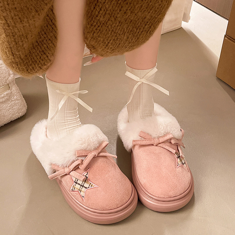Sandal wanita musim dingin den - Sewing Fleece ulasan dan harga