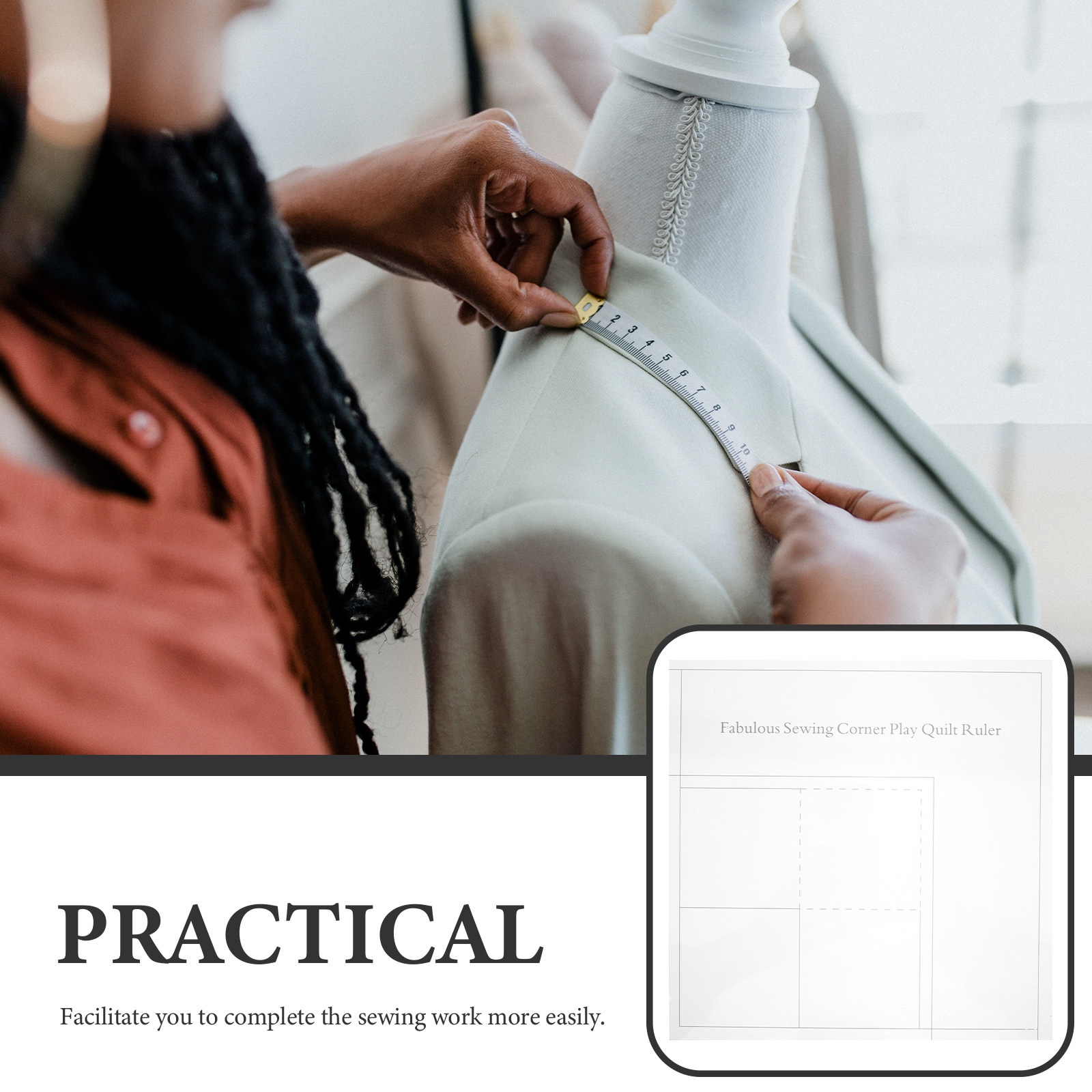 Penggaris Akrilik untuk Membua - Quilting Ruler Square ulasan dan harga
