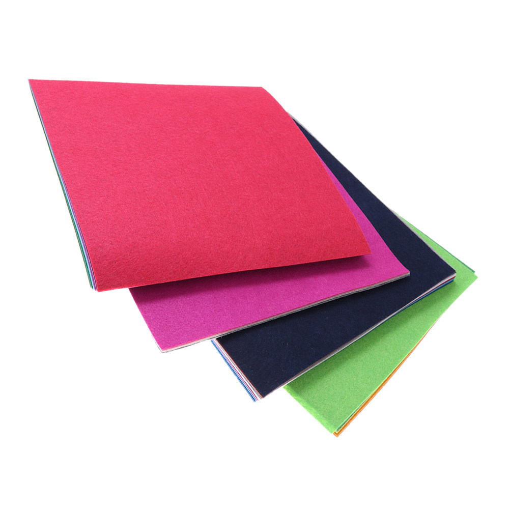 40 Lembar Kain Nonwoven Berwar - Sewing Textile Art ulasan dan harga