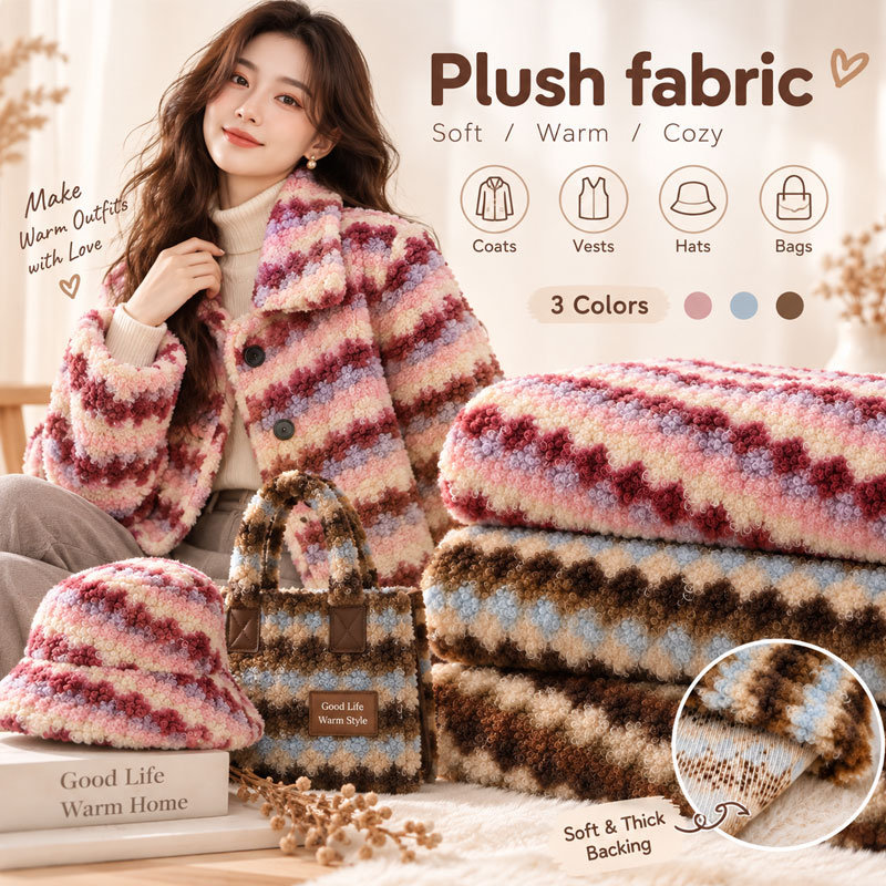 Kain dengan Motif Tepung Gandu - Sewing Fleece ulasan dan harga