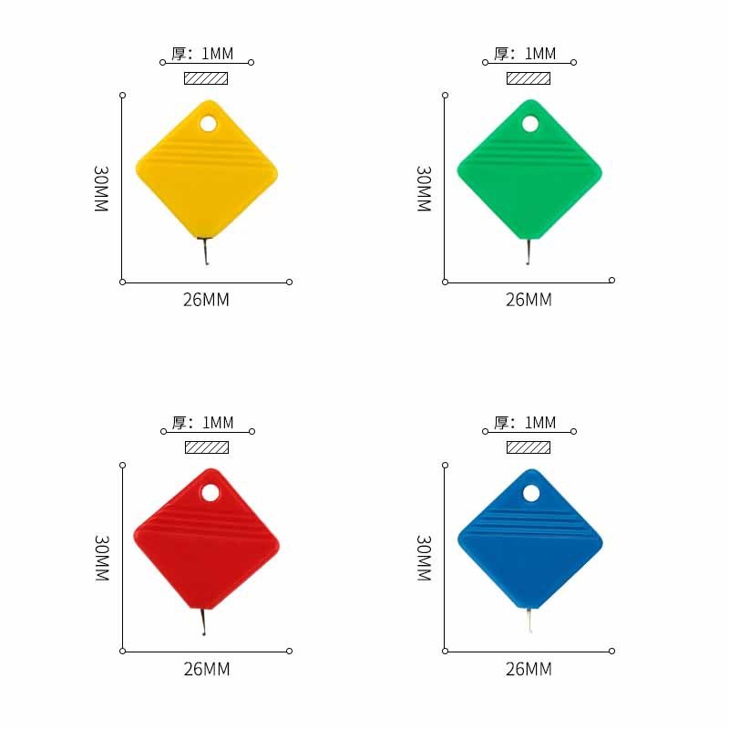 10 buah/Set orang tua panduan  - Seam Gauge Metal ulasan dan harga