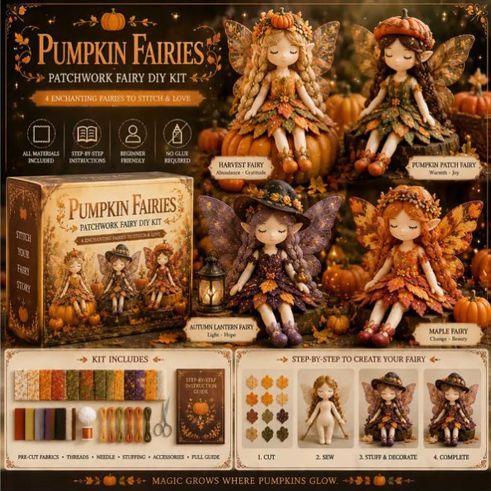 Kit DIY Jahit Patchwork Boneka - Sewing Textile Art ulasan dan harga