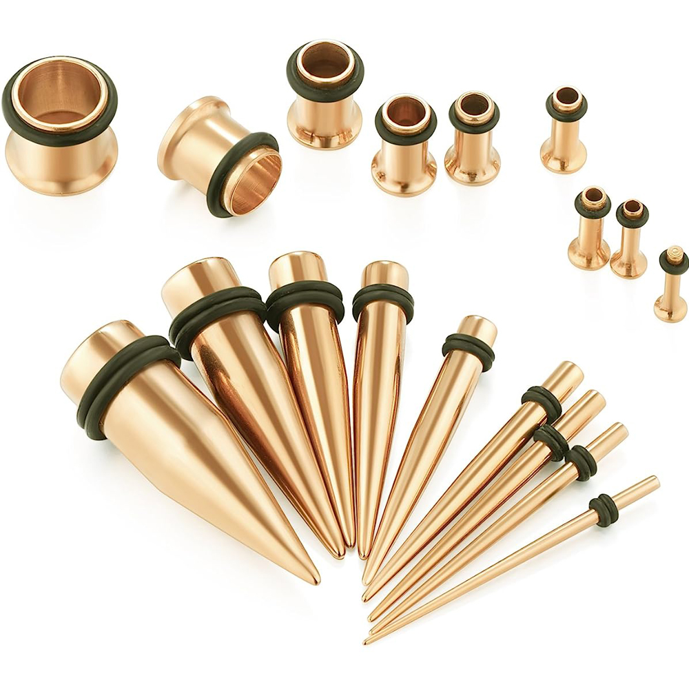 9 pasang alat peregang telinga - Seam Gauge Metal ulasan dan harga