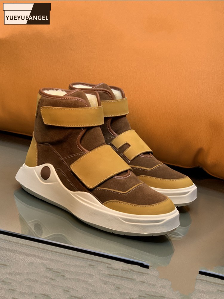 Sepatu Boots Pria Kulit Asli M - Sewing Fleece ulasan dan harga