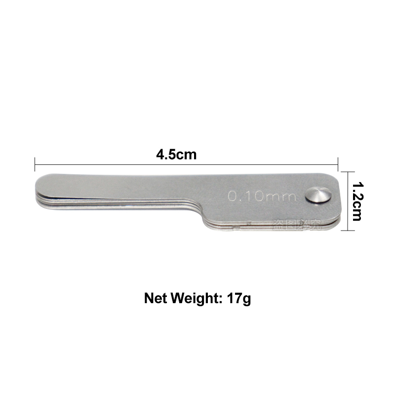 Alat Ukur Interproksimal Gigi  - Seam Gauge Metal ulasan dan harga