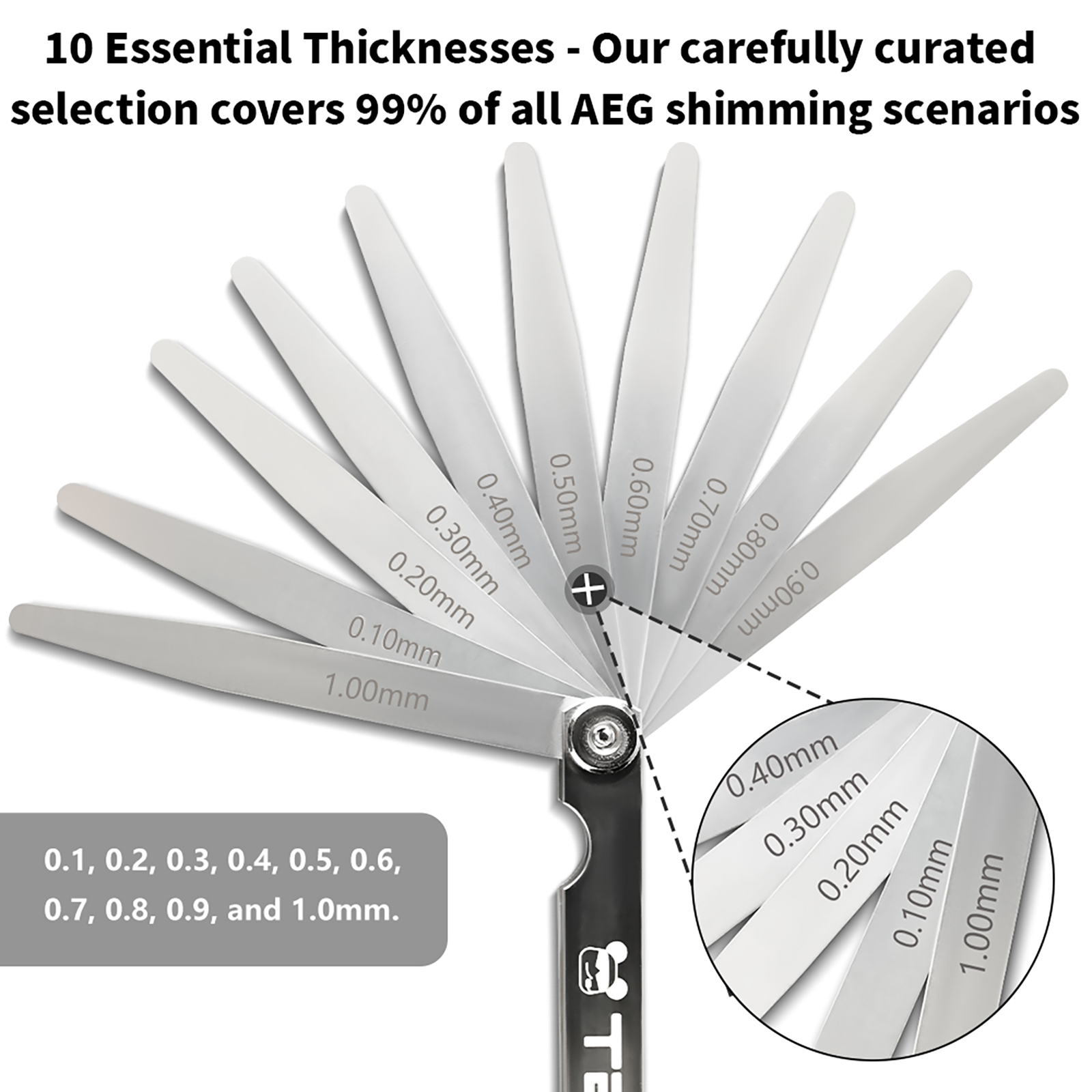 Set Pengukur Celah Presisi Tin - Seam Gauge Metal ulasan dan harga