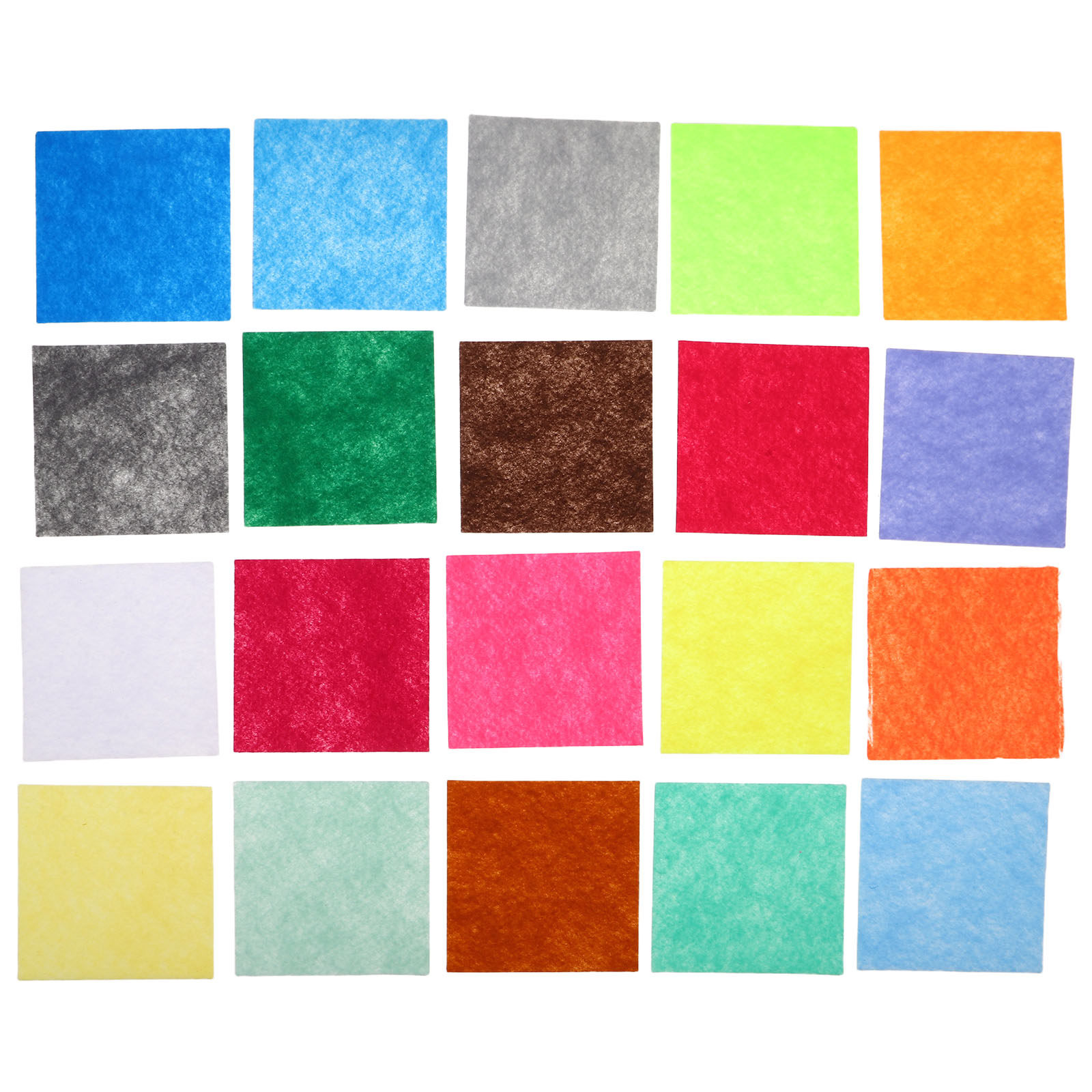 120Pcs Kain Felt Berwarna 10x1 - Sewing Textile Art ulasan dan harga