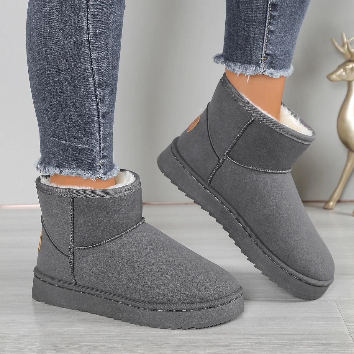 Sepatu Bot Salju Model Terbaru - Sewing Fleece ulasan dan harga
