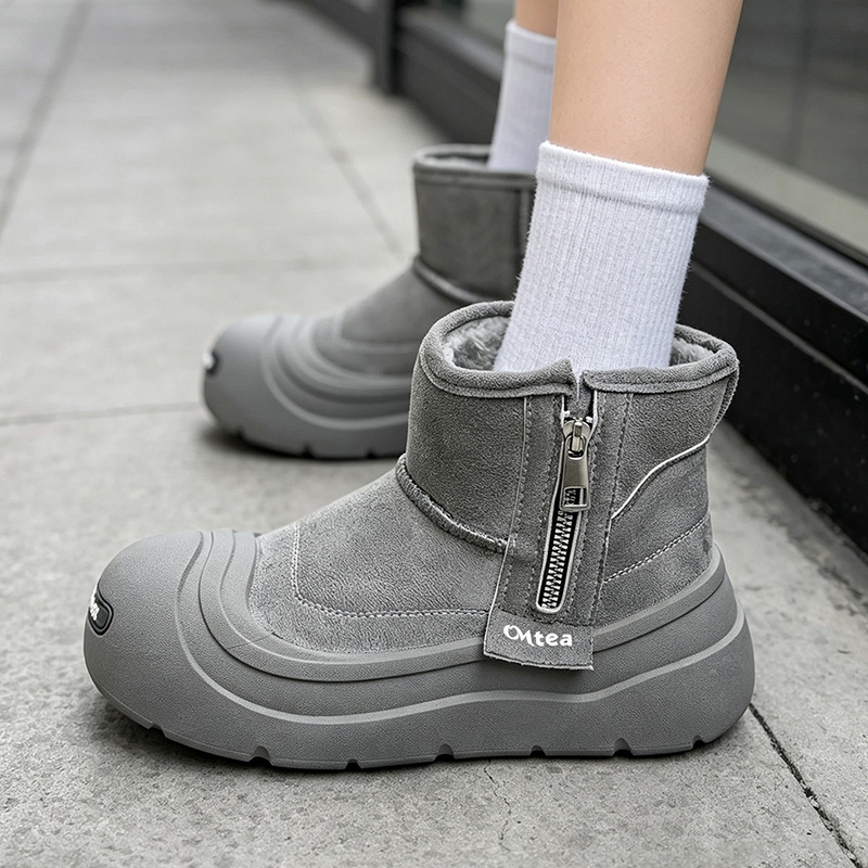 Sepatu bot salju pria dengan l - Sewing Fleece ulasan dan harga